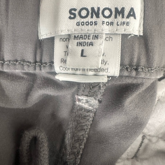 Sonoma Grey Drawstring joggers size Large - Picture 11 of 11